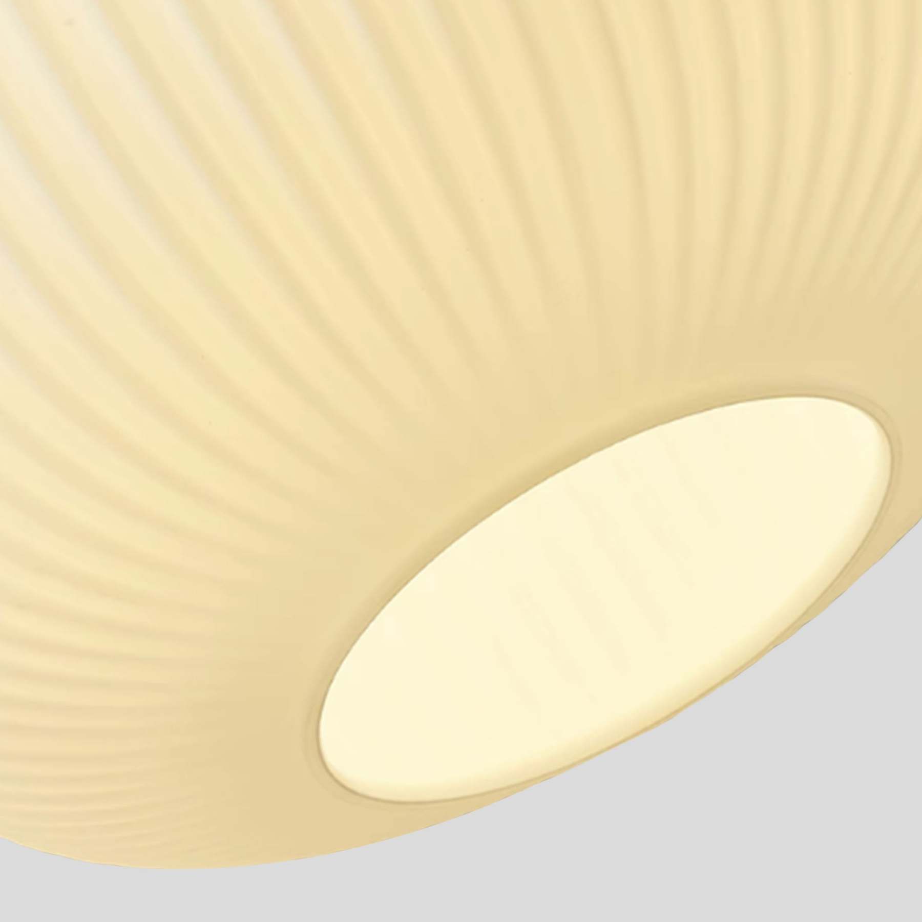 Nordic White Lantern Glass Pendant Lamp -Homdiy