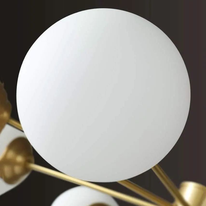 Modern Gold Luxury Brass Chandelier Light For Bedroom