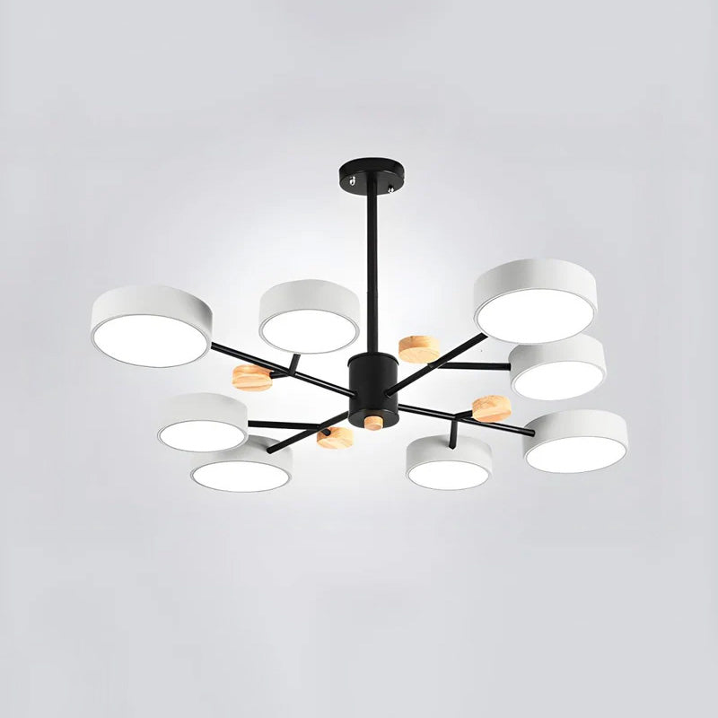 Modern Acrylic LED Hanging Light for Bedroom