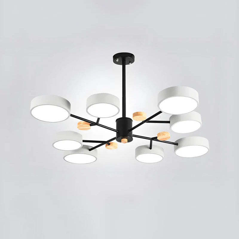 Modern Acrylic LED Hanging Light for Bedroom