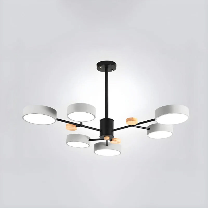 Modern Acrylic LED Hanging Light for Bedroom