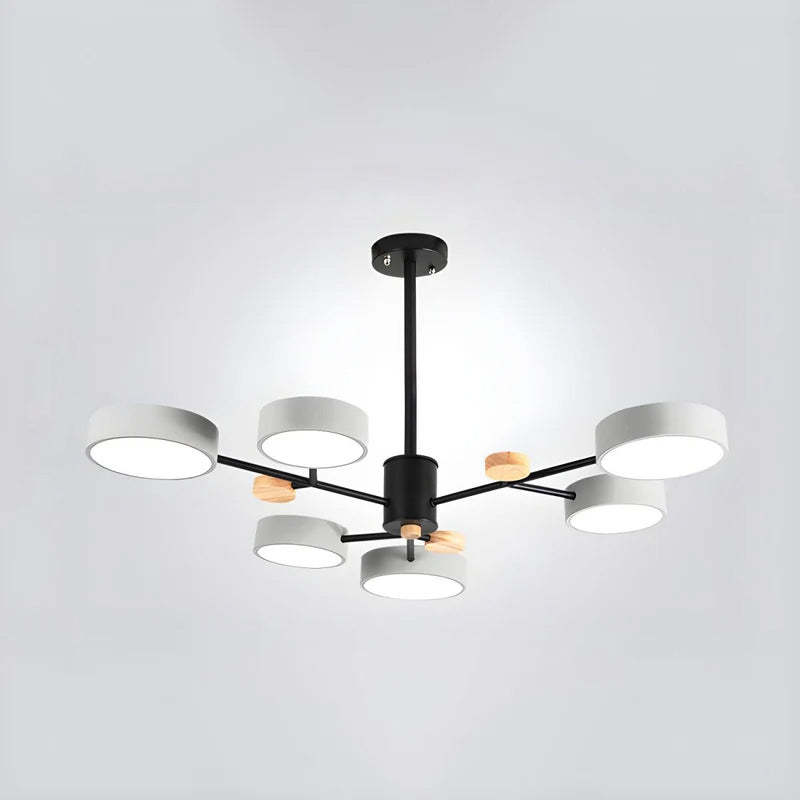 Modern Acrylic LED Hanging Light for Bedroom