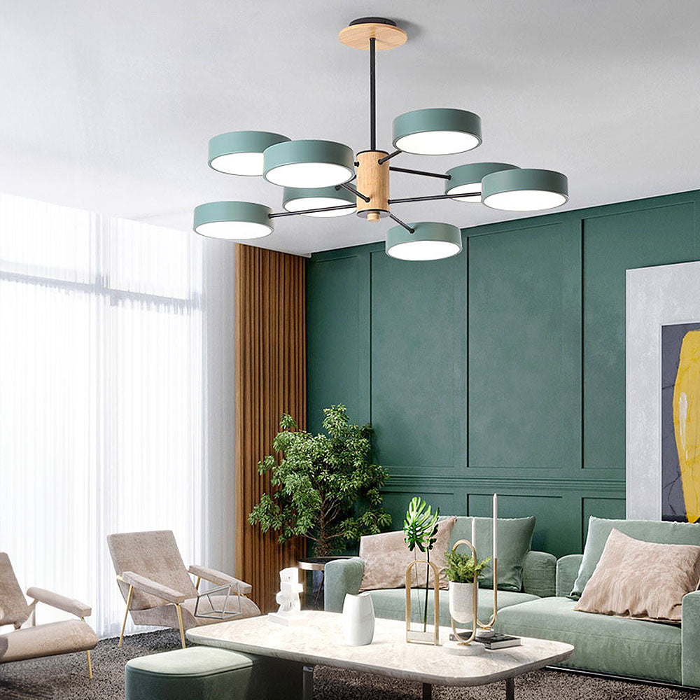 Multi-Arm Modern LED Pendant Light