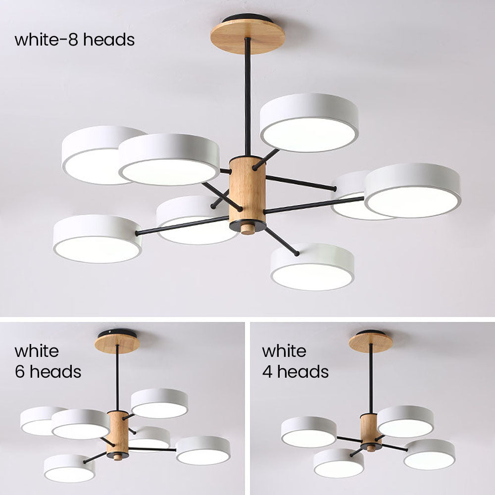 Multi-Arm Modern LED Pendant Light