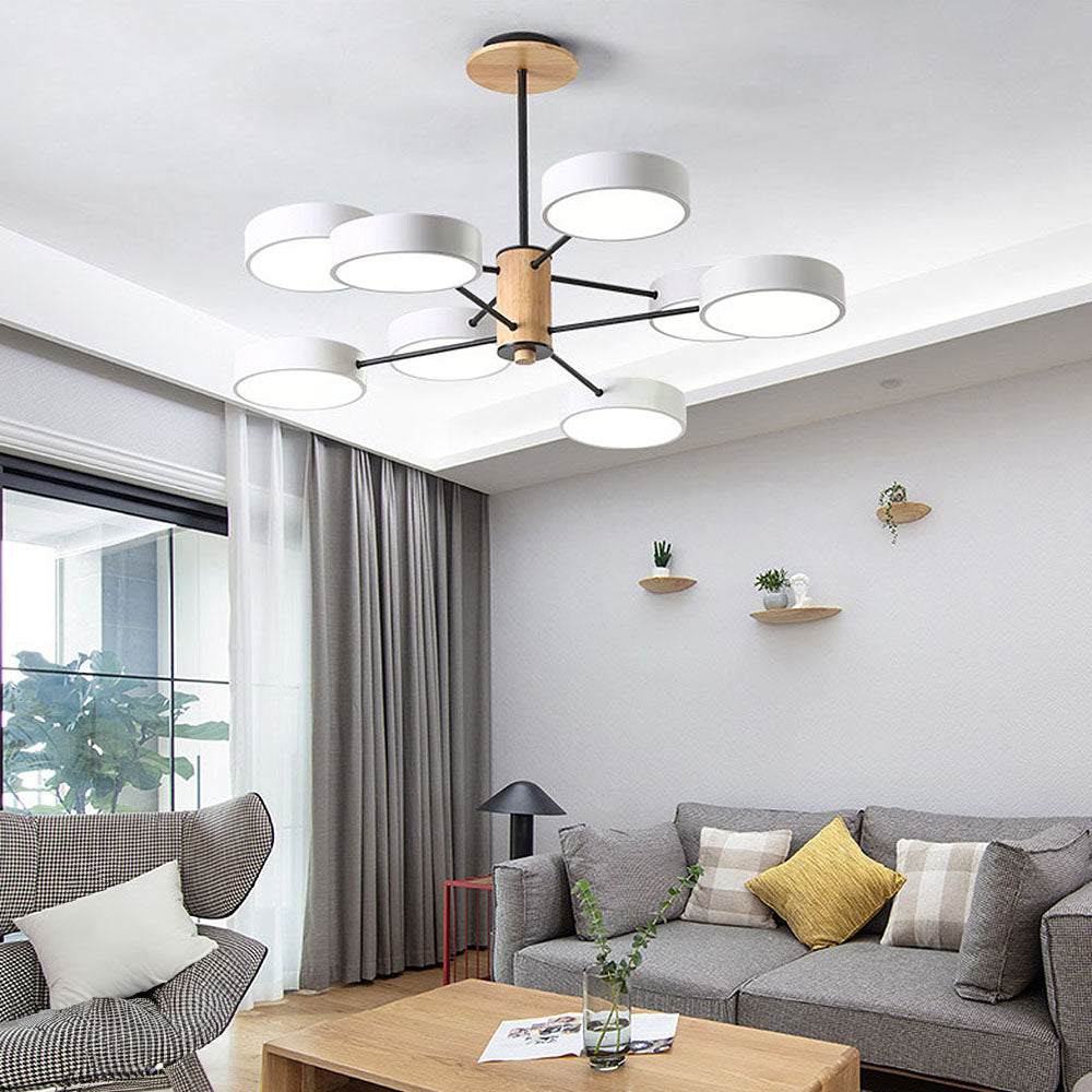 Multi-Arm Modern LED Pendant Light