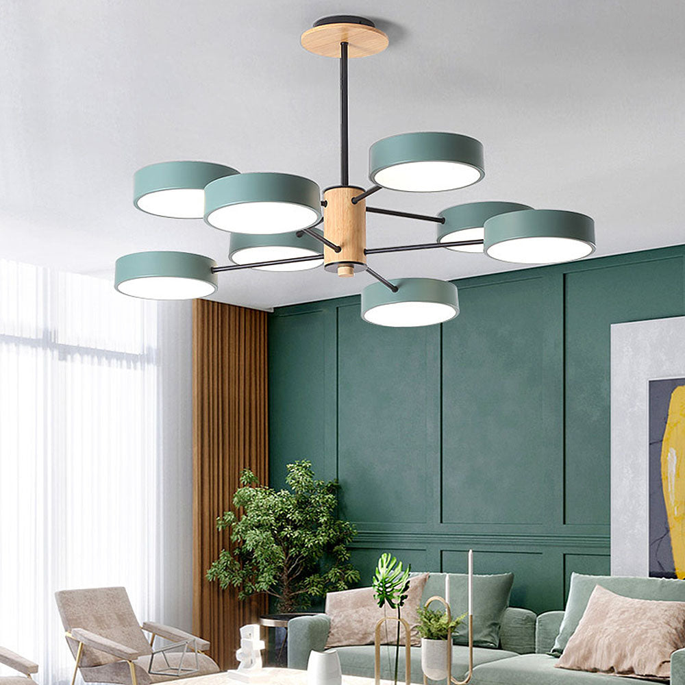 Multi-Arm Modern LED Pendant Light