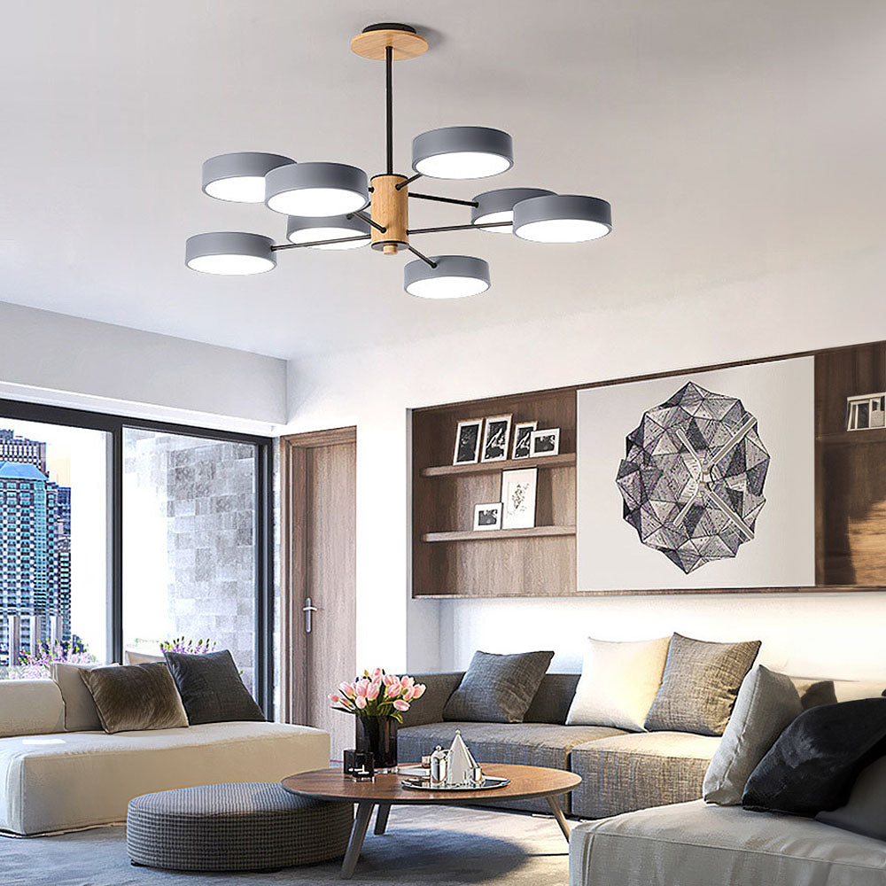 Multi-Arm Modern LED Pendant Light