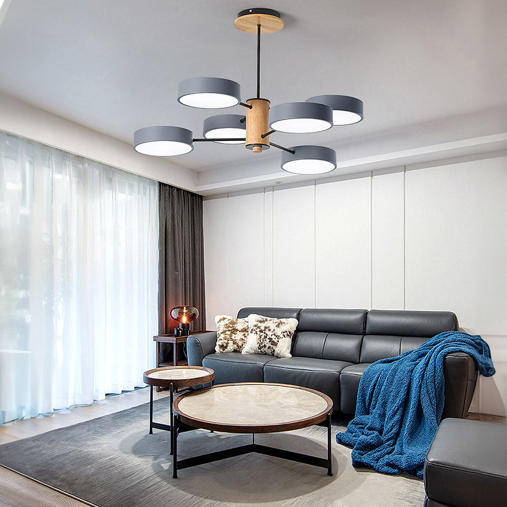 Multi-Arm Modern LED Pendant Light