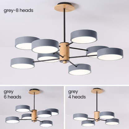 Multi-Arm Modern LED Pendant Light