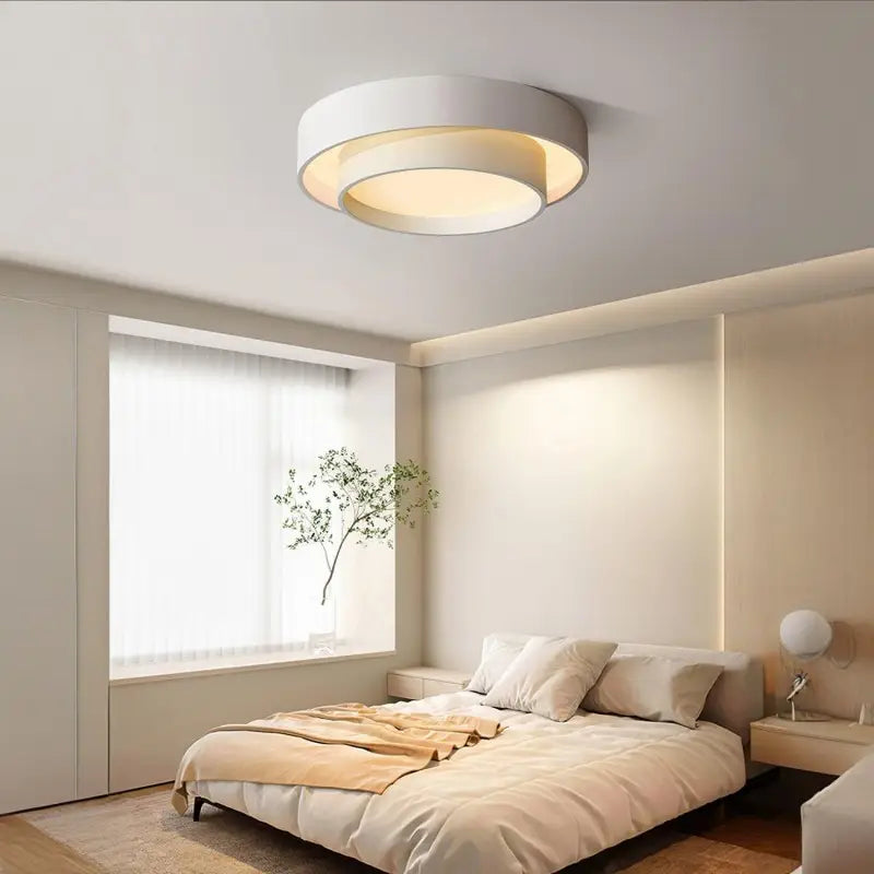Nordic Minimalist Creative Round LED Ceiling Light
