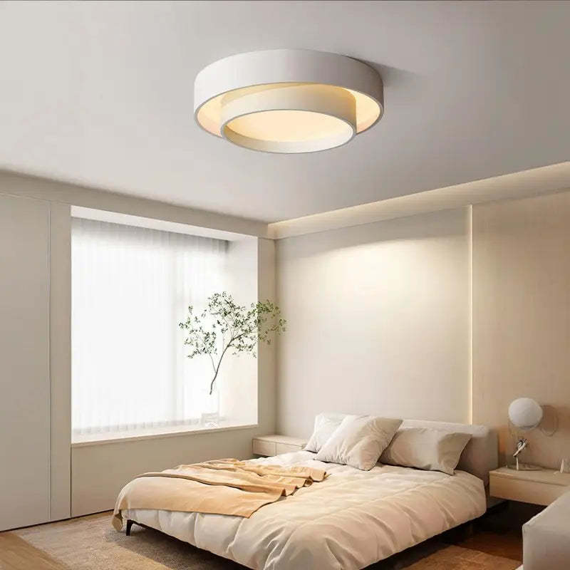 Nordic Minimalist Creative Round LED Ceiling Light