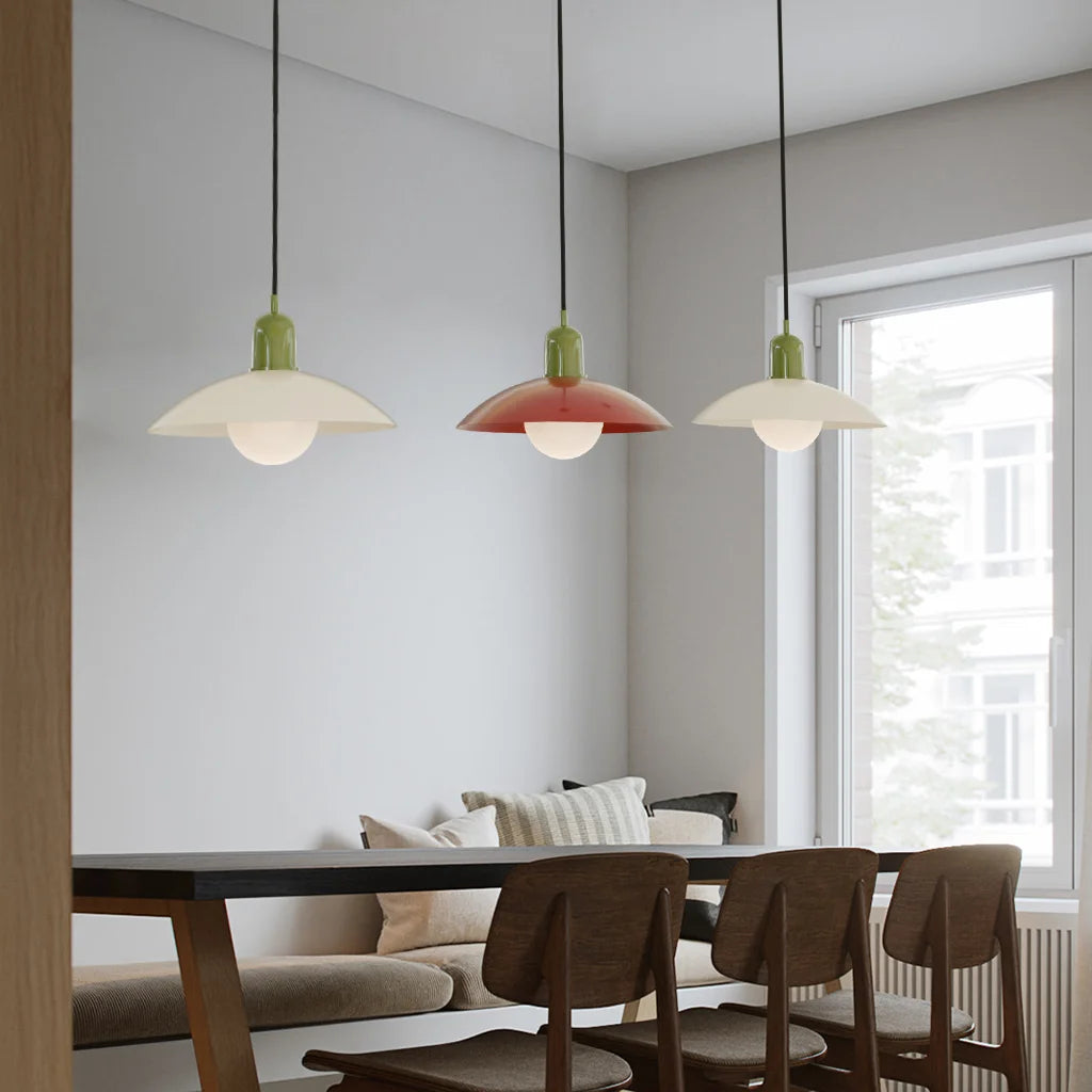 Modern Colorful Macaron Bauhaus Chandelier Light