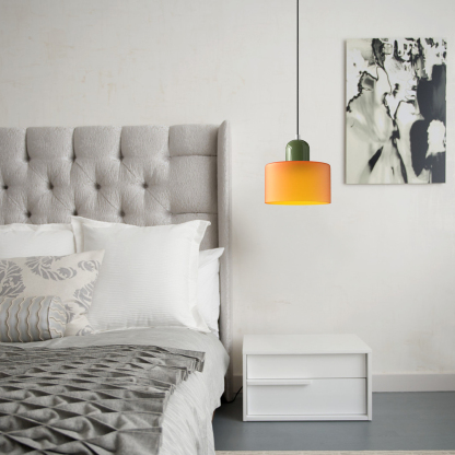 Contemporary Bauhaus Glass Pendant Lamp