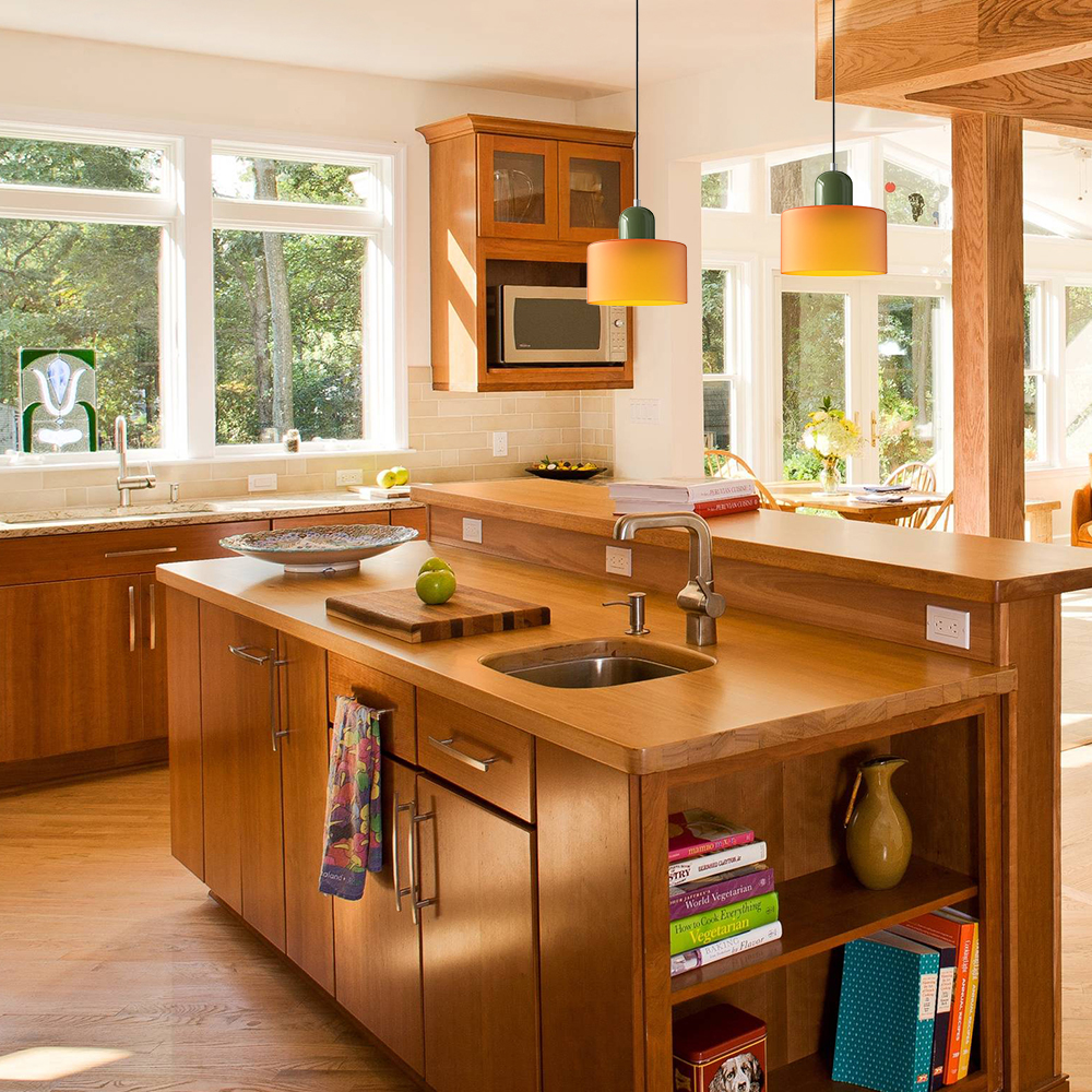 Contemporary Bauhaus Glass Pendant Lamp