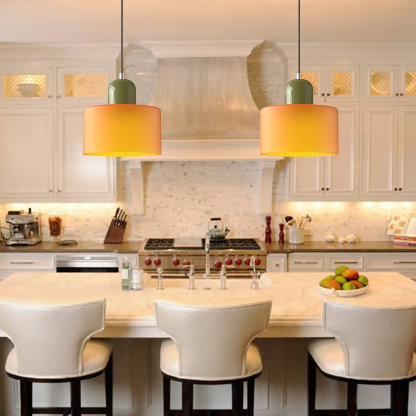 Contemporary Bauhaus Glass Pendant Lamp