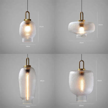 Modern Frosted Glass Pendant Lights