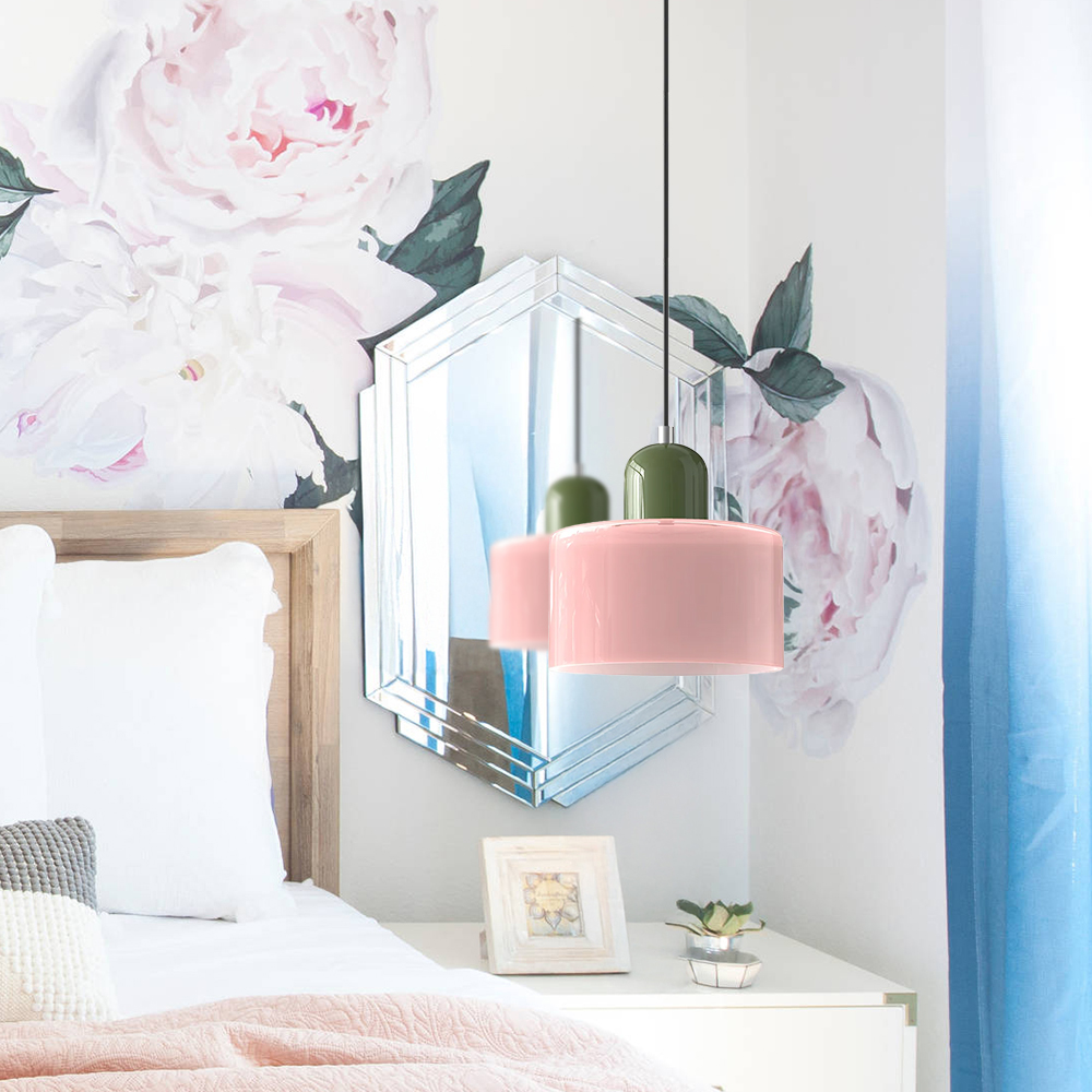 Contemporary Bauhaus Glass Pendant Lamp