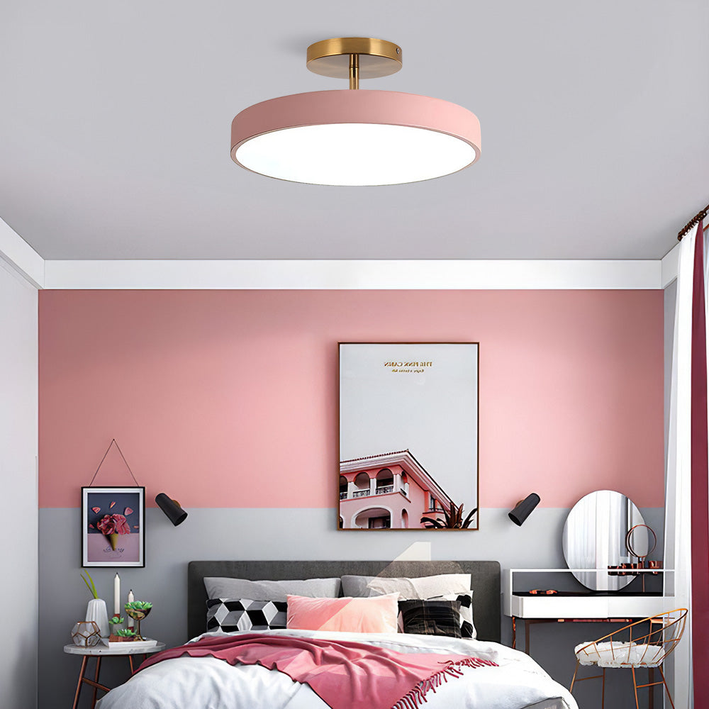 Minimalism Round LED Ceiling Light For Bedroom 