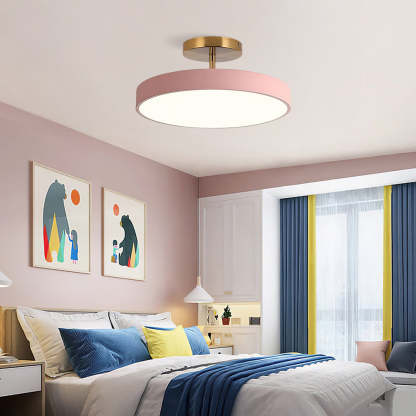 Minimalism Round LED Ceiling Light For Bedroom 