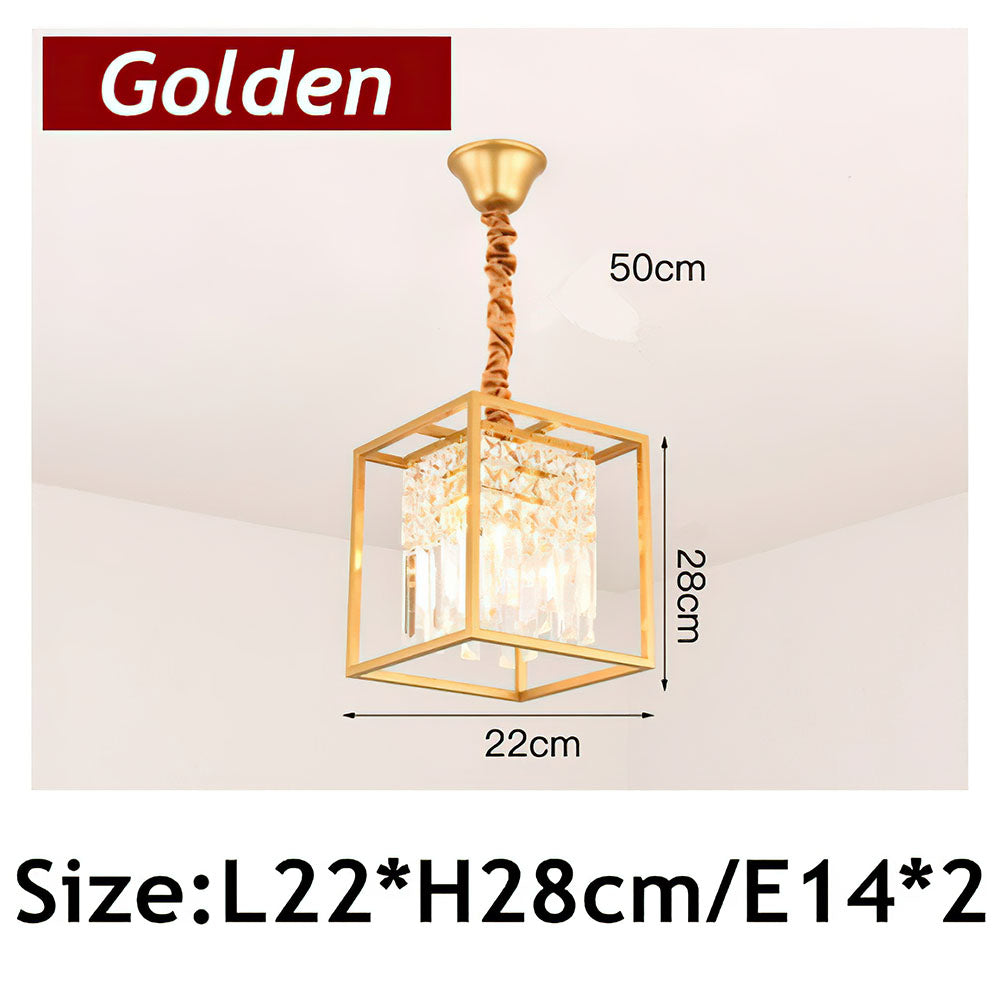 Luxury Crystal Pendant Hanging Light Fixtures