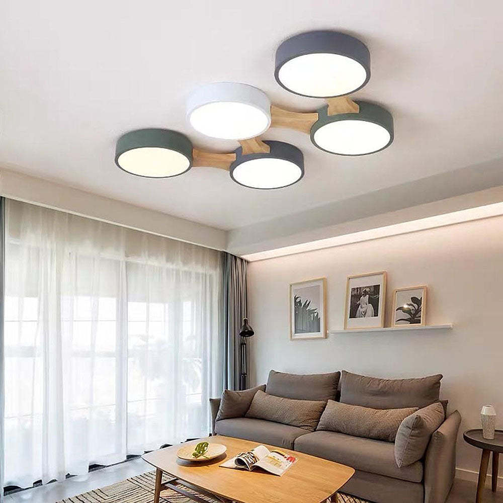 Modern Flush LED Ceiling Lights For Bedroom