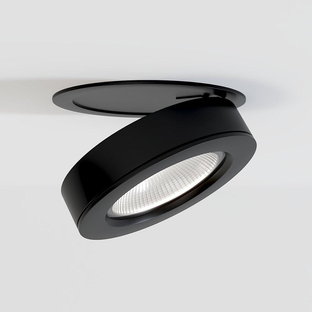 360° Rotatable Compact Round Aluminum LED Ceiling Downlights For Hallway