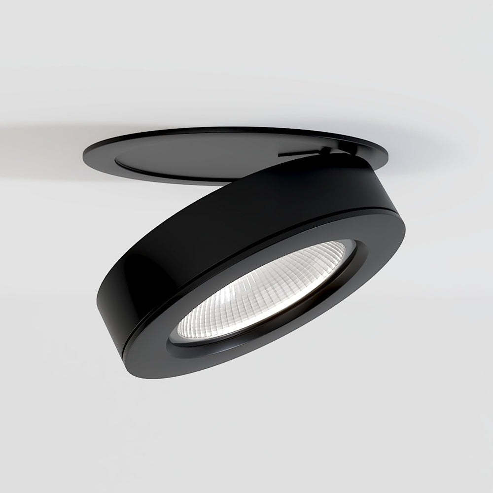 360° Rotatable Compact Round Aluminum LED Ceiling Downlights For Hallway