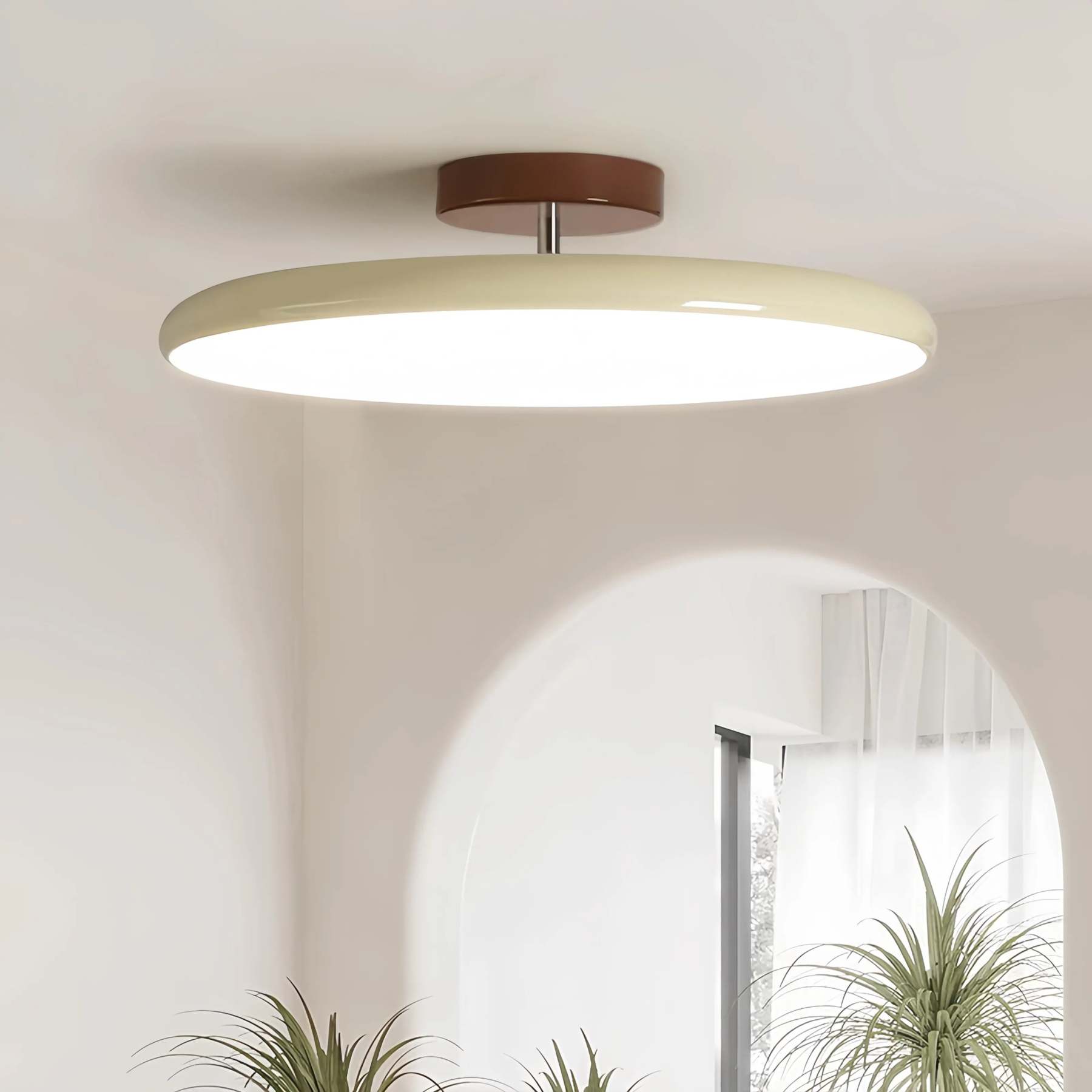 Minimal Decor Rotatable Acrylic LED Bedroom Ceiling Lights