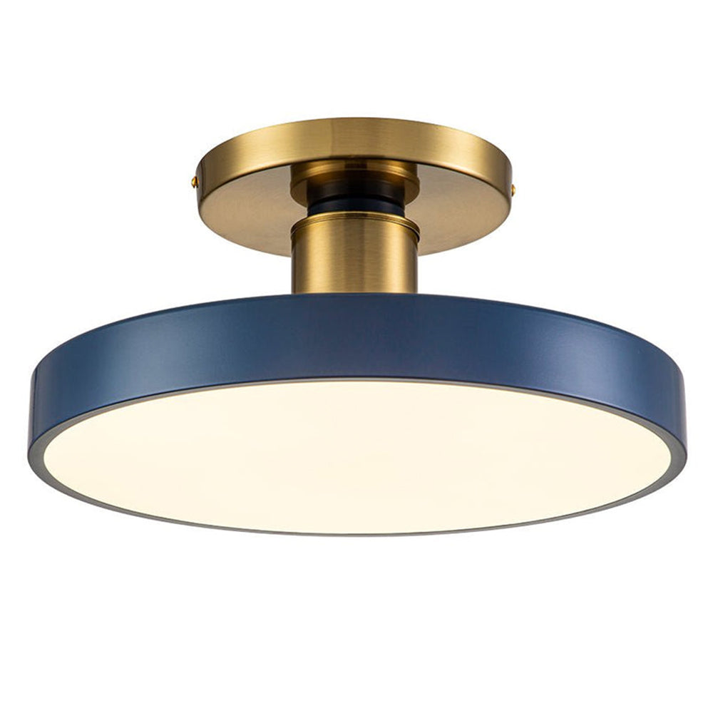 Contemporary Blue LED Ceiling Lights For Living Room