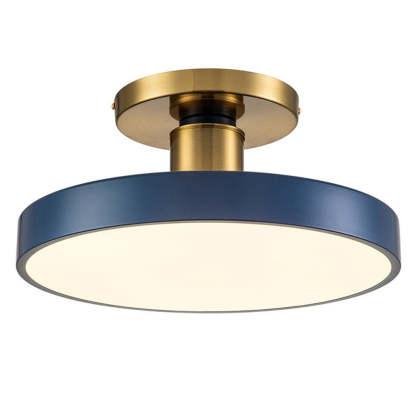 Contemporary Blue LED Ceiling Lights For Living Room