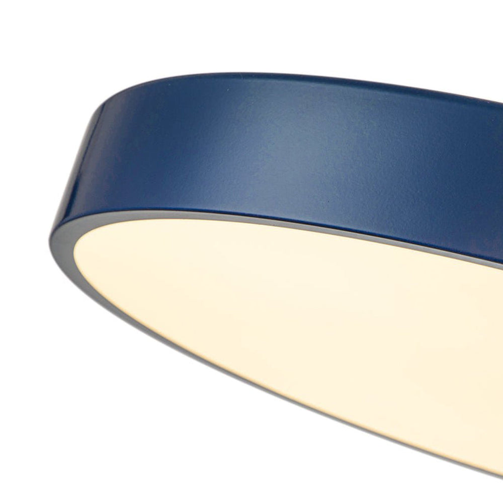 Contemporary Blue LED Ceiling Lights For Living Room