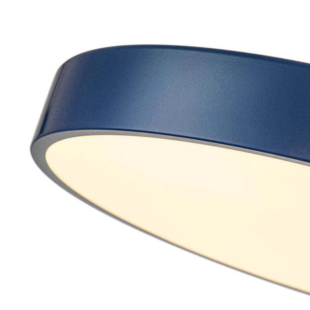 Contemporary Blue LED Ceiling Lights For Living Room