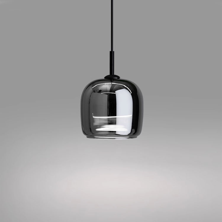 Modern Simple Glass Bowl Led Kitchen Pendant Light