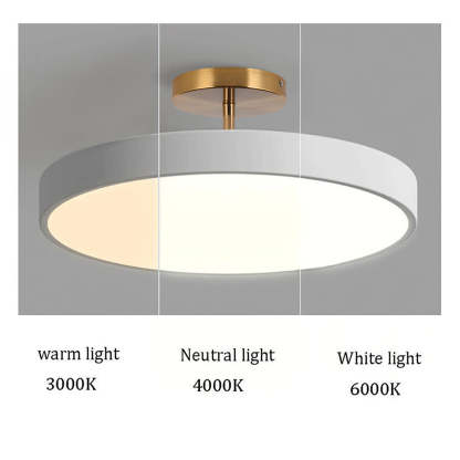 Minimalism Round LED Ceiling Light For Bedroom 