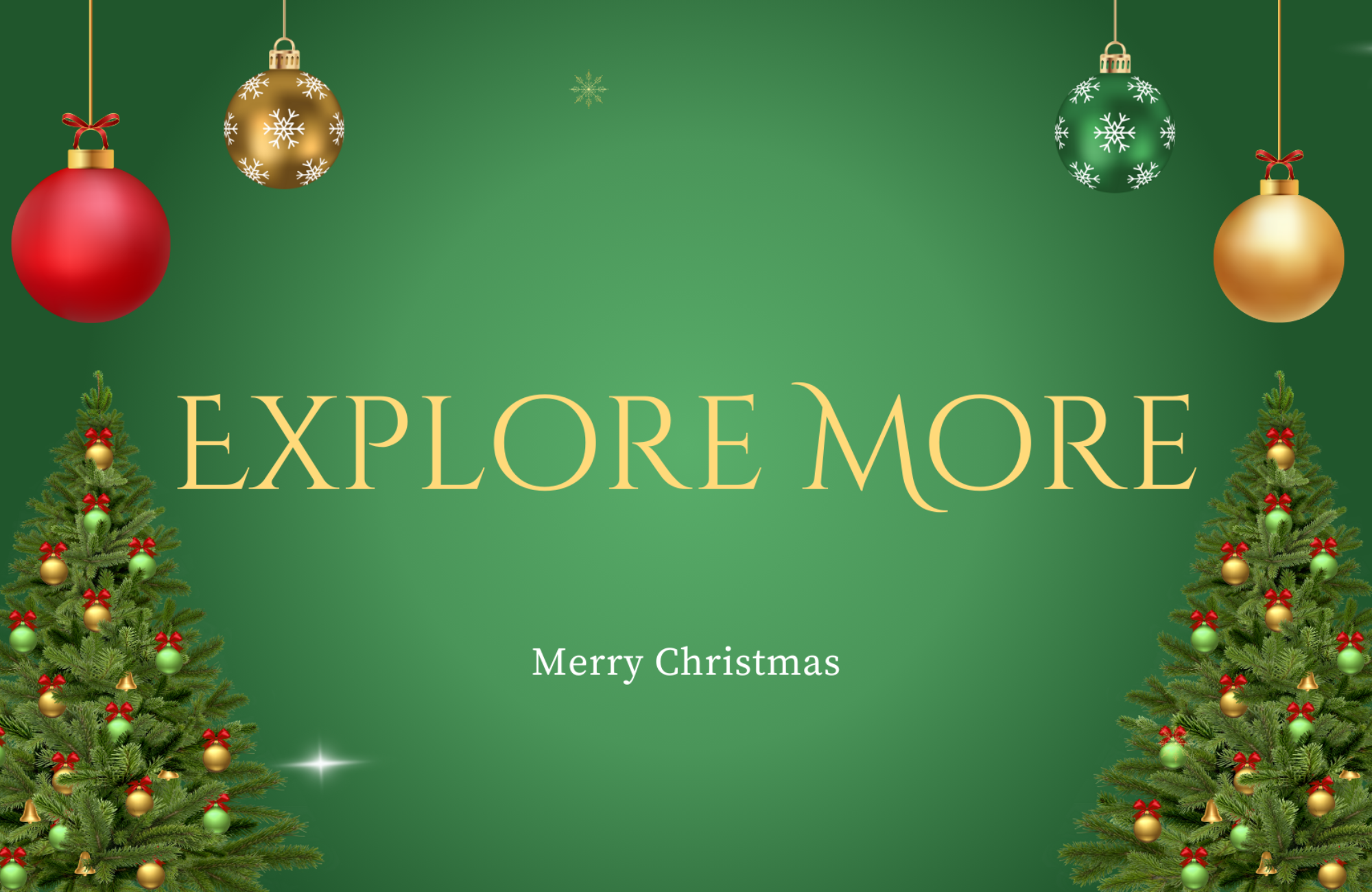 Explore Christmas Sale