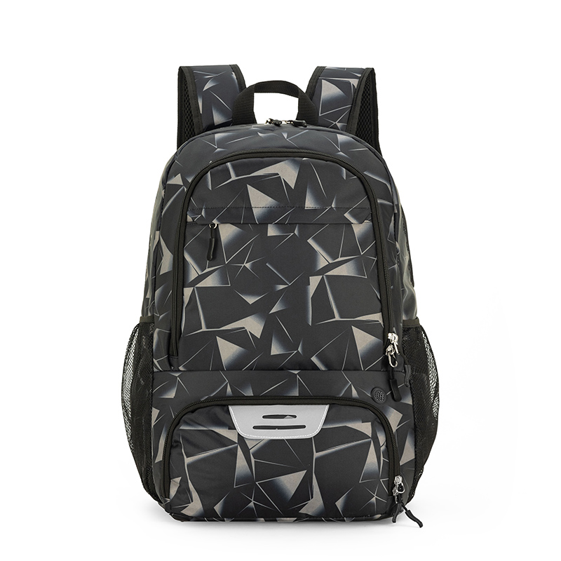 Big Basketball Backpack Men Travel Sports Outdoor Nylon Backpack Youth Student Backpack Football Bag With Shoe Pocket Backpack