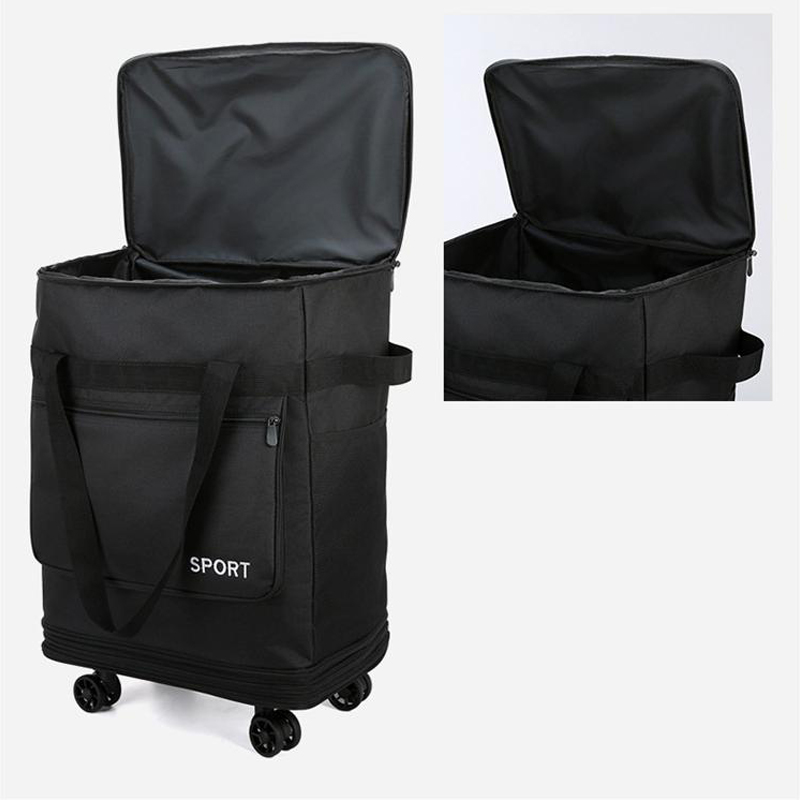 Luggage bag, large capacity travel bag, checked bag with wheels, Oxford cloth, encrypted large capacity luggage bag