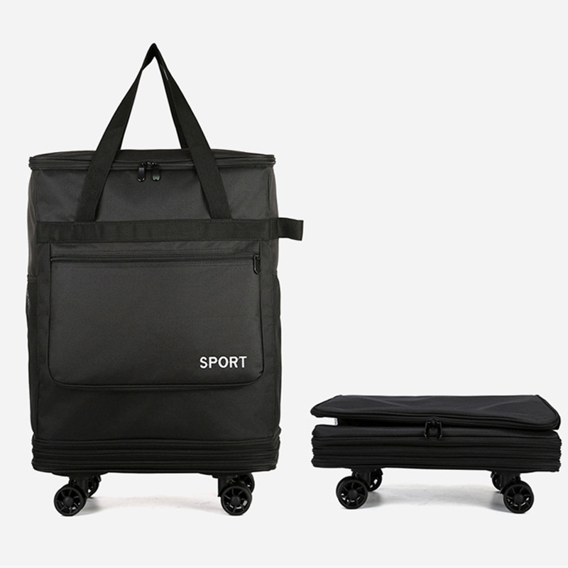 Luggage bag, large capacity travel bag, checked bag with wheels, Oxford cloth, encrypted large capacity luggage bag