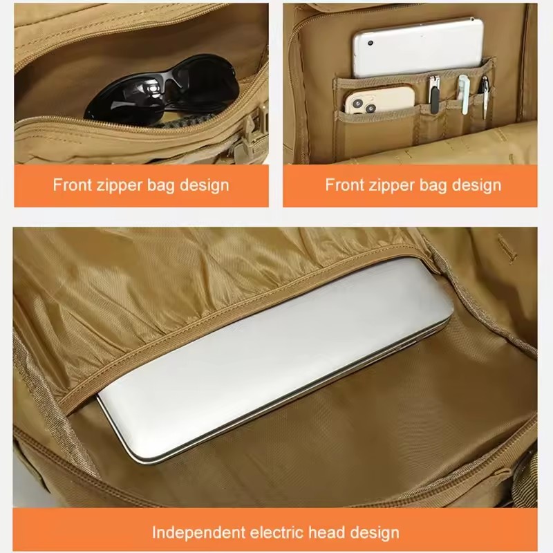 Men Tactical Backpack 50L Capacity Waterproof Outdoor Sport Hiking Camping Hunting Backpack Bags for Men