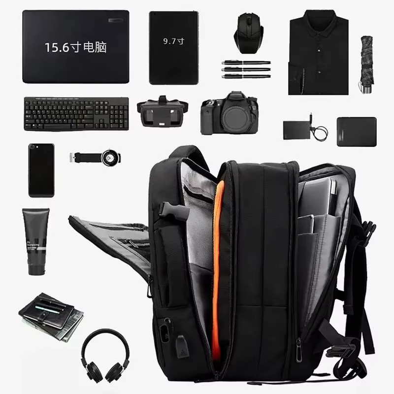 Rilibegan Travel Expand Backpack Commuter Bags Big Capacity Business Laptop Backpacks Travel Commuter Classic Expand Bags