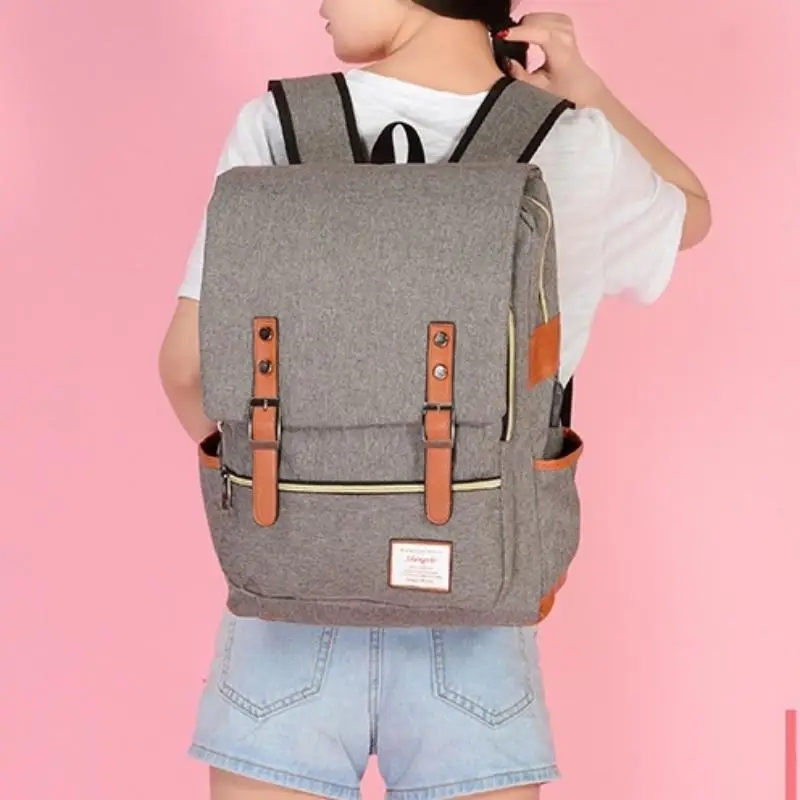 Classic Designer Patchwork Backpack High Quality Canvas Travel Backpack for Man or Woman Fashion Causal large capacity Backpack