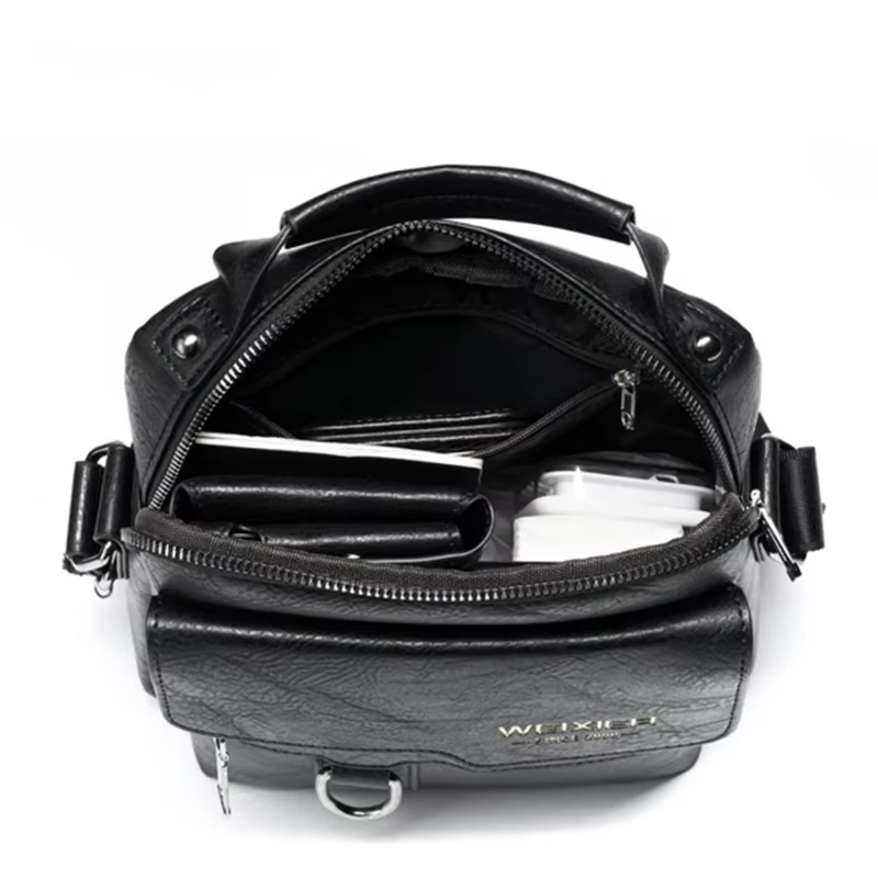 Men Crossbody Bag Vintage Classic  Mens Cross Body Bag Single Shoulder Bag Cross Body Bags for Men