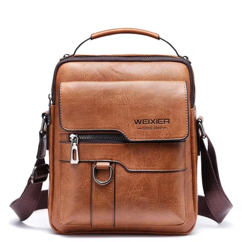 Men Crossbody Bag Vintage Classic  Mens Cross Body Bag Single Shoulder Bag Cross Body Bags for Men