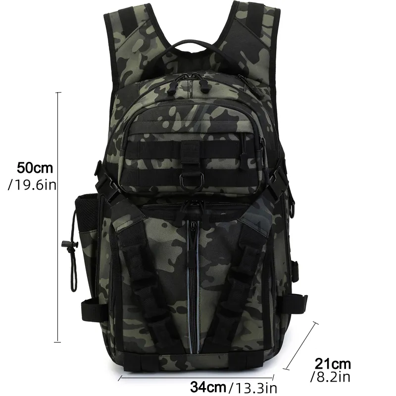 Fishing Gear Backpack Fishing Backpack Carp Fishing Accessories Fishing Tackle Backpack Tactical Camping Travel Backpack