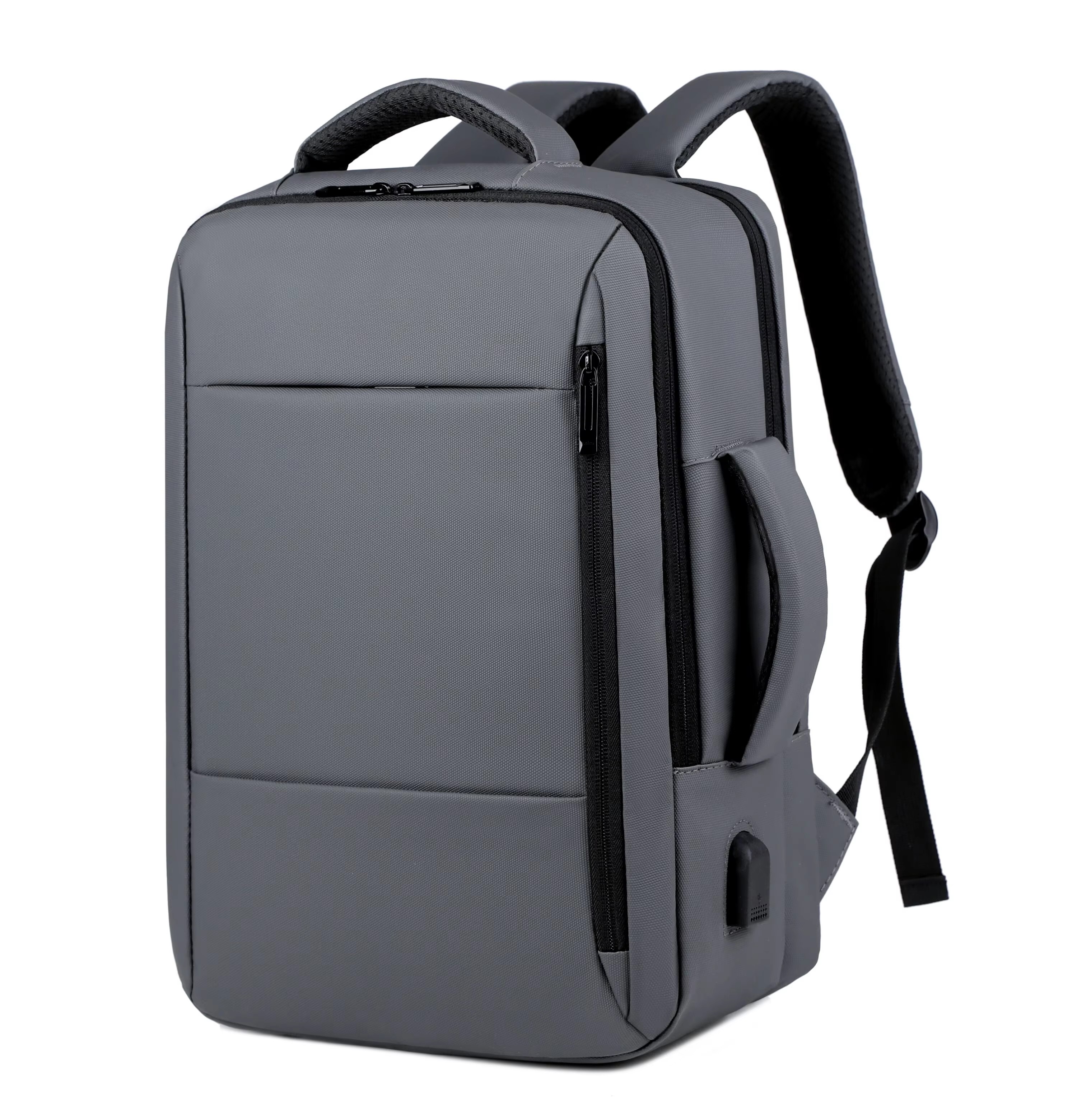 Men Large Capacity Backpack USB Charging Male Laptop Bagpack Waterproof Business Travel Back Pack Luggage Bag