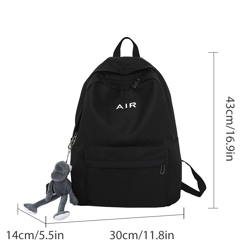 Student Backpack Simple Fashion Large Capacity Student Backpack Short-term Travel Backpack College Backpack