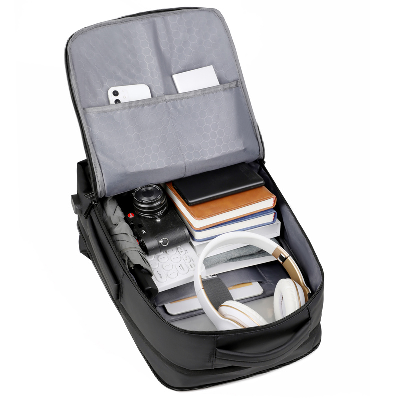 Rilibegan Men Travel Backpack Expand Business Male Backpacks Computer Men Backpacks