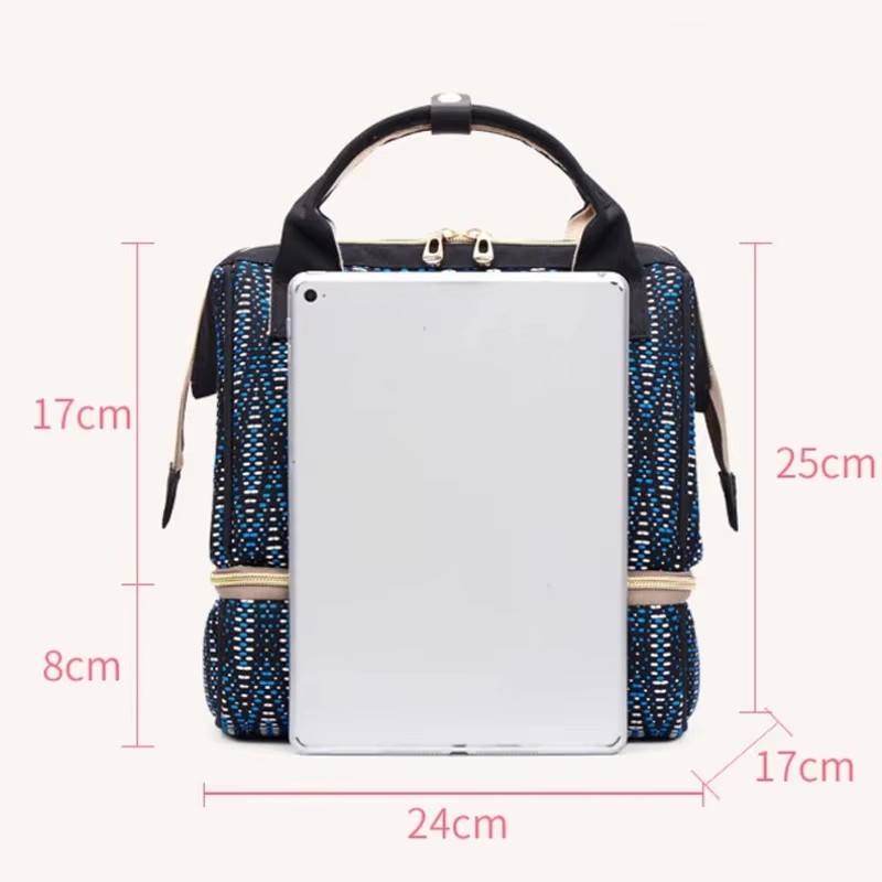 Multi-functional Backpack Maternity Large Capacity Dry Wet Separation Zipper Mother Travel Backpack