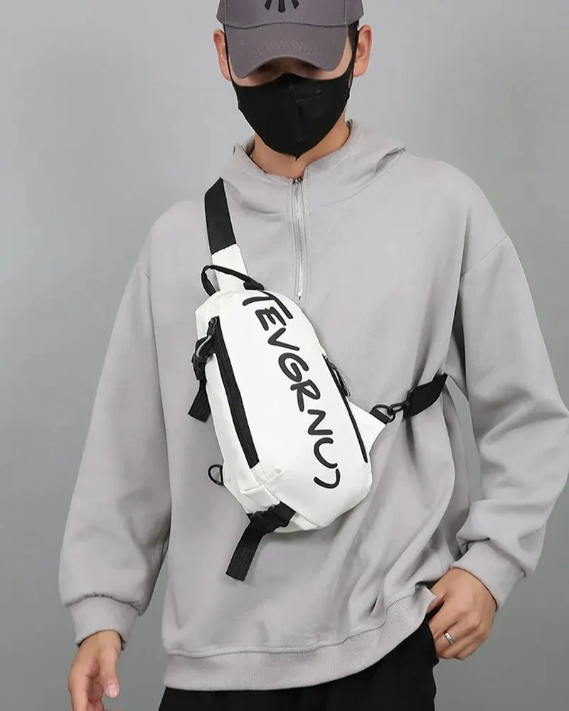 Chest Pack Chest Bag for Men Big Capacity Men Chest Bag Fashion Men Shoulder Chest Bag for Men