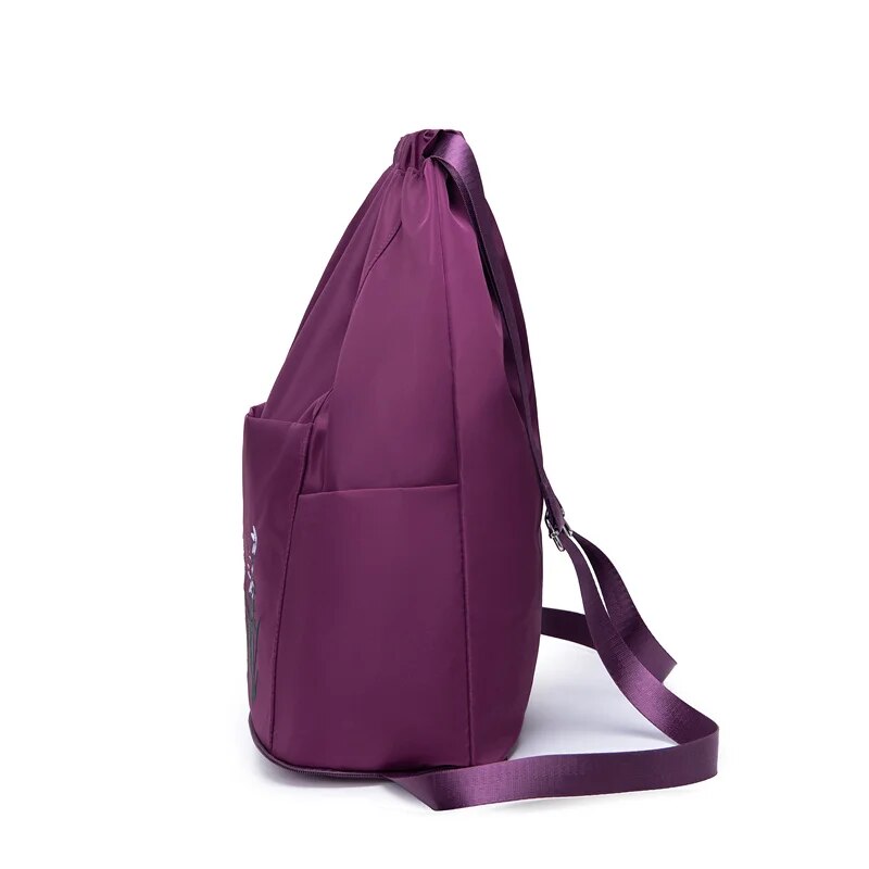 Travel Backpack Swimming and Fitness Bag Large Capacity Embroidered Backpack Splash Proof Sports Backpack